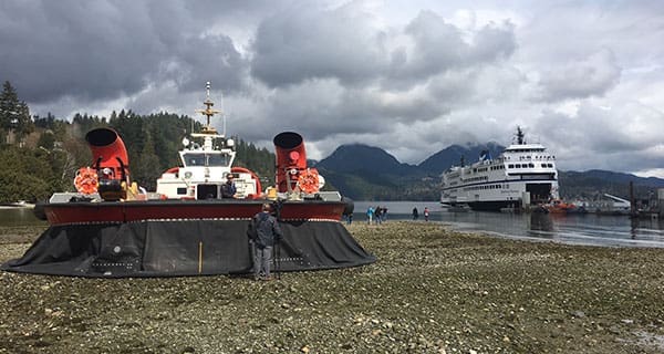 Canadian-Coast-Guard-hovercraft - Camrose Voice Canadian Coast Guard hovercraft