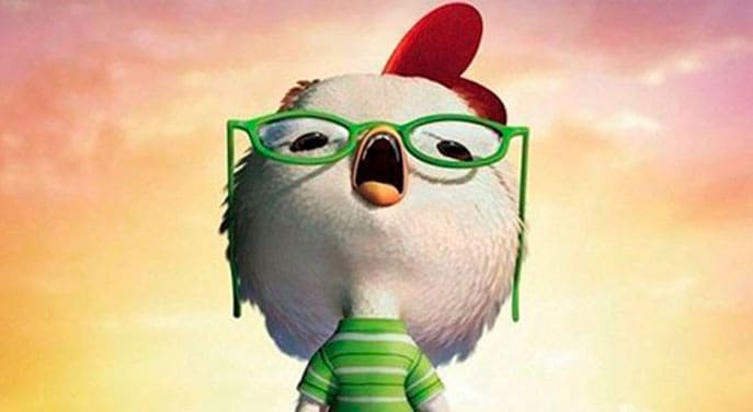 Chicken little sky is falling