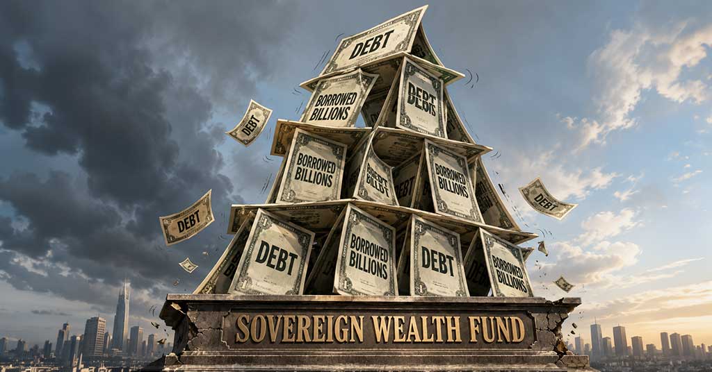 Borrowing $25 billion for a “wealth fund” is financial insanity