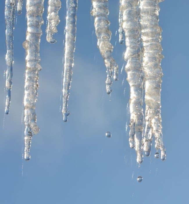 Melting ice - Ingersoll Voice melting ice icicles