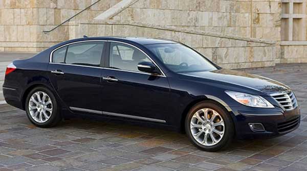 Hyundai-Genesis-2010 - Kindersley Clarion 2010 Hyundai Genesis